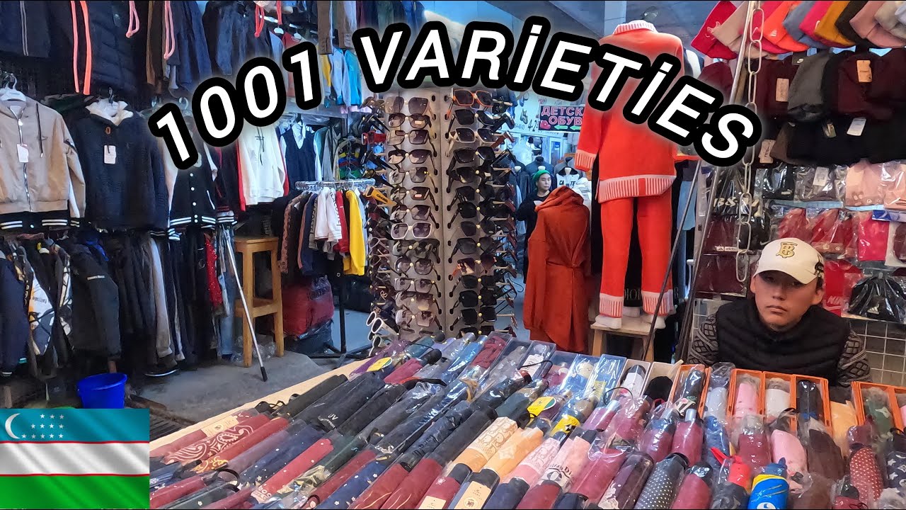 ÖZBEKISTAN'IN En Büyük Giyim Ve Kuşam Pazarı 🇺🇿 #33