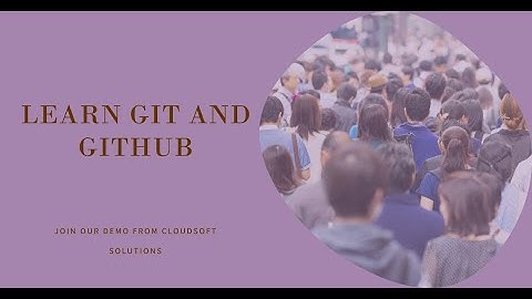 Git and Github Basics from Cloudsoft Solutios #git #github #devops #cloud #azure #vcs