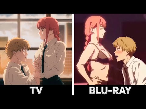 TV vs Blu-ray - Chainsaw Man Season 1