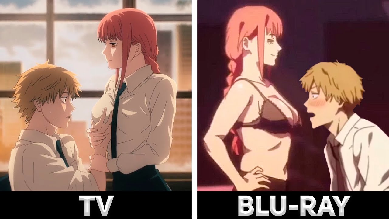 TV vs Blu-ray - Chainsaw Man Season 1 