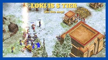 I was wrong about Loki | Matreiuss (Loki) vs Shadowfax (Ra) #aom #ageofempires