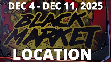 4 tot 11 december 2025 | Locatie van de zwarte marktverkoopautomaat | Borderlands 3