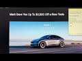 TESLA $2500 OFF your order, referral code