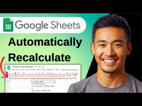 How to Automatically Recalculate Formulas in Google Sheets (2026)