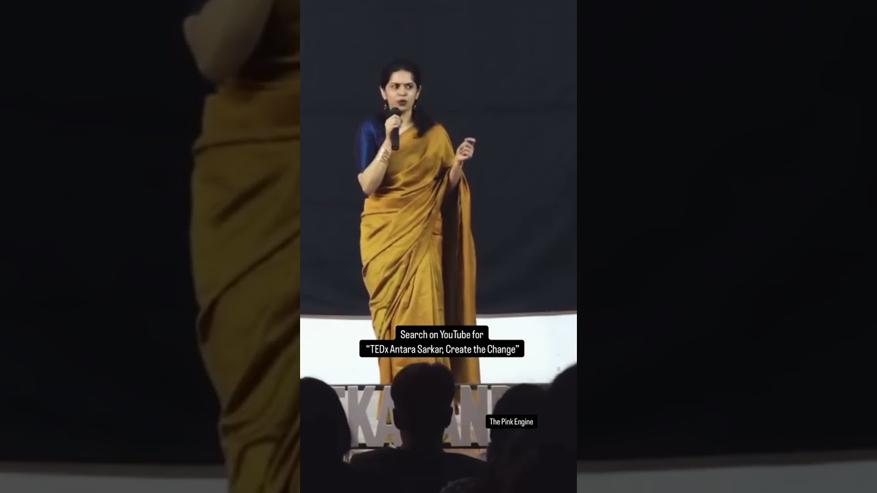 The Pink Engine on the TEDx Stage!  