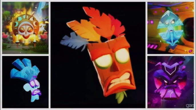 What does Aku Aku say? 