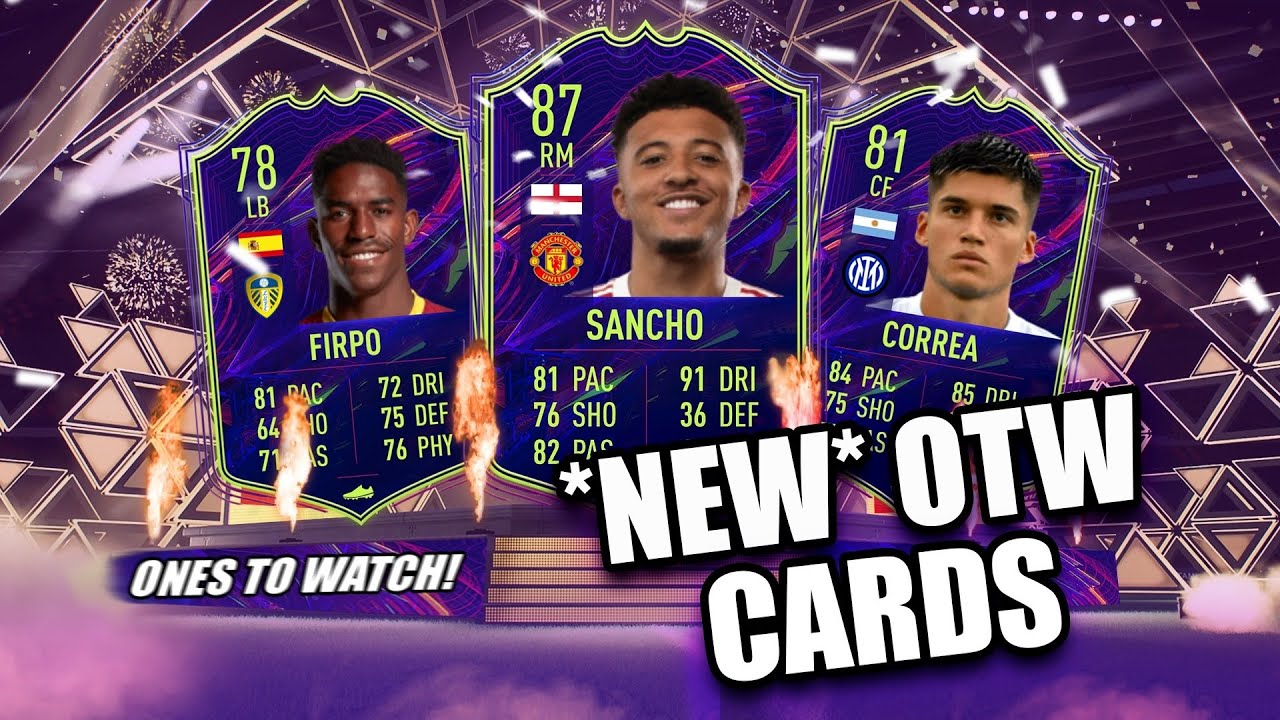 3 *NEW ONES TO WATCH CARDS!!🔥 - FIFA 22 ULTIMATE TEAM