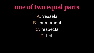 Famous 8 Essential Portion Vocabulary Words Profile