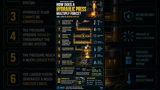 Quantum How It Works | Industrial Machines | How Does A Hydraulic Press Multiply Force? #howitworks