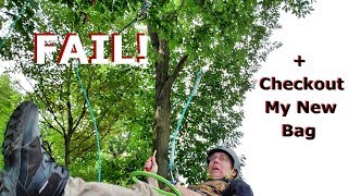 How To Fall Out of A Tree, & Check Out My Licker Bag