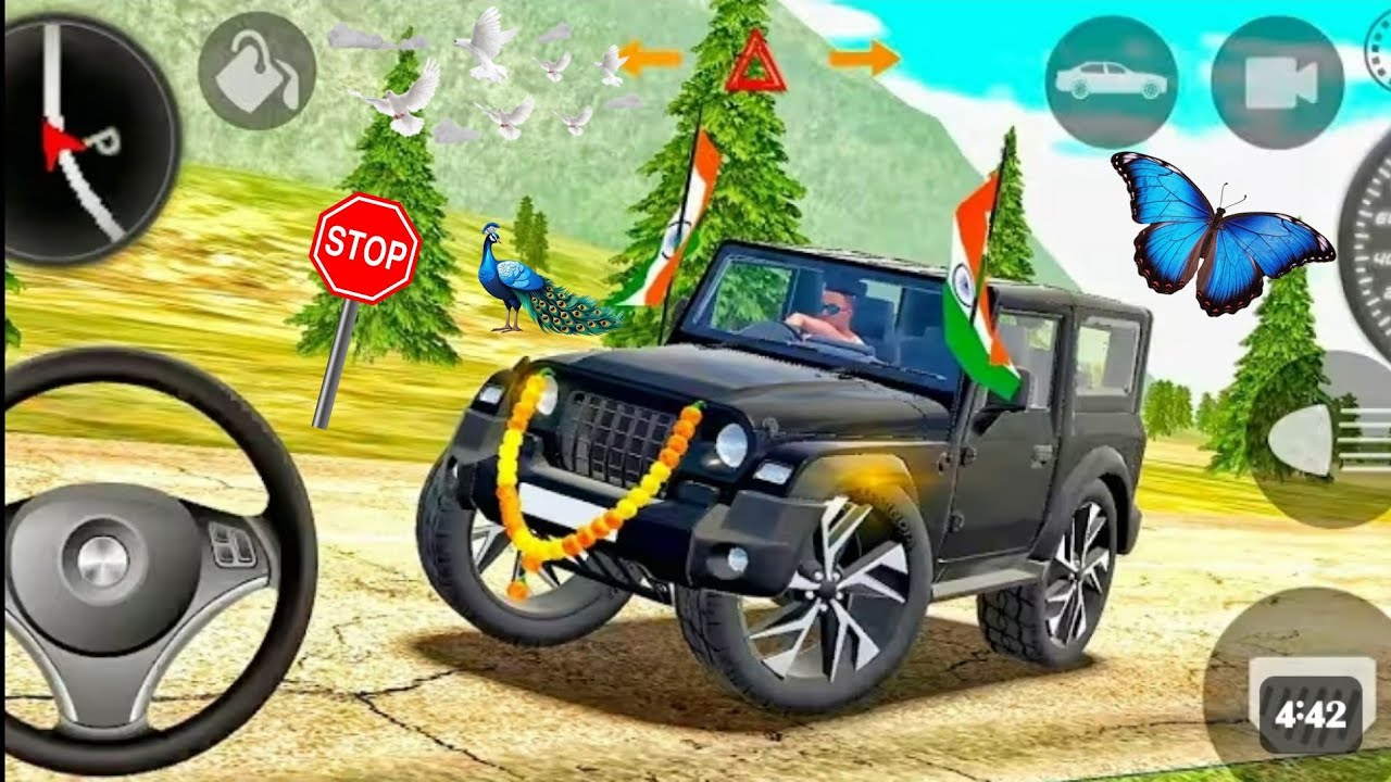 Modified Mahindra Thar Car Games: Indian Cars (Gadi Wala Game) - Car Game Android Gameplay 2026