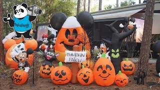 NEW 2023 Halloween Decor at Fort Wilderness - WOW - The Creativity!