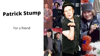 Patrick Stump - If You Think Your Lonely Now & Me & Mrs. Jones (cover) - fan made