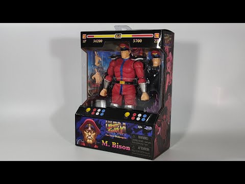 Unboxing Jada Toys Ultra Street Fighter 2 M. Bison