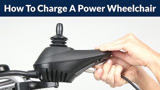How To Charge An Electric Power Wheelchair