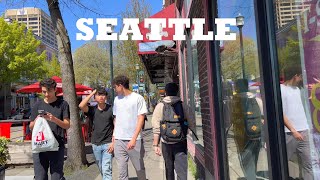 Seattle Walk : University of Washington Campus & UDistrict in April 2023