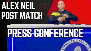 Alex Neil Post-Match Reaction | Millwall vs Middlesbrough | April 12, 2025