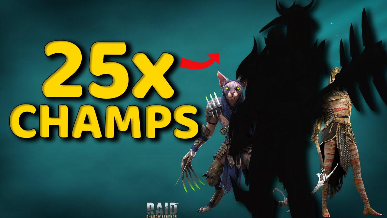 Incoming 3x Artifacts Drop  & 15x Progressive Chance Champions | Raid: Shadow Legends