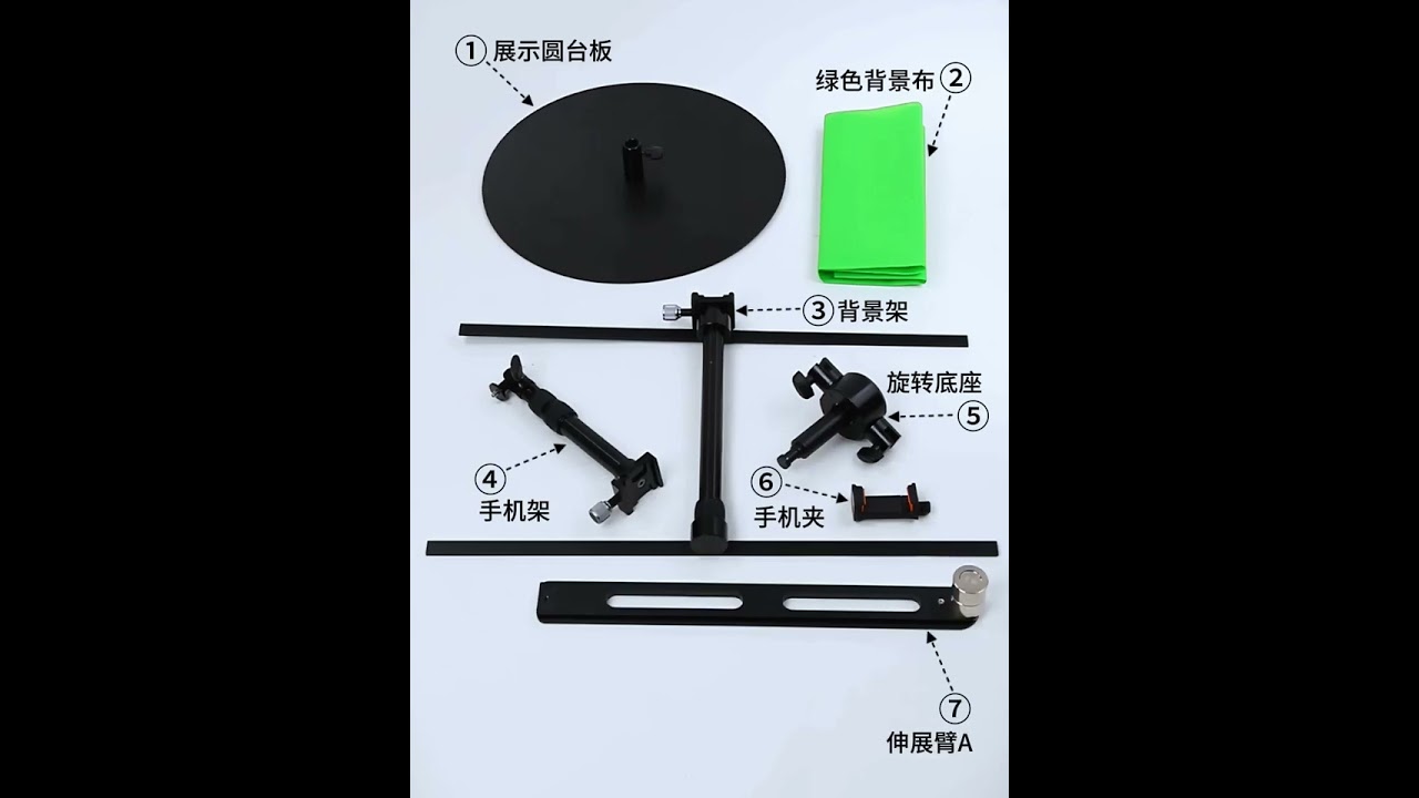 Triopo Rotating Camera Platform Photography Turntable Spin Table