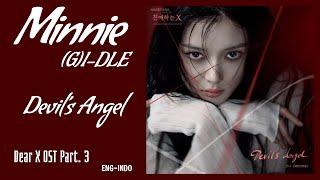 Download Lagu Minnie (민니) (G)I-DLE – Devil's Angel | Dear X 친애하는X OST Part. 3 Lyrics Eng/Indo MP3