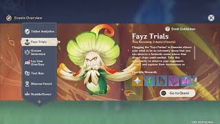 Genshin Impact - Fayz Trials