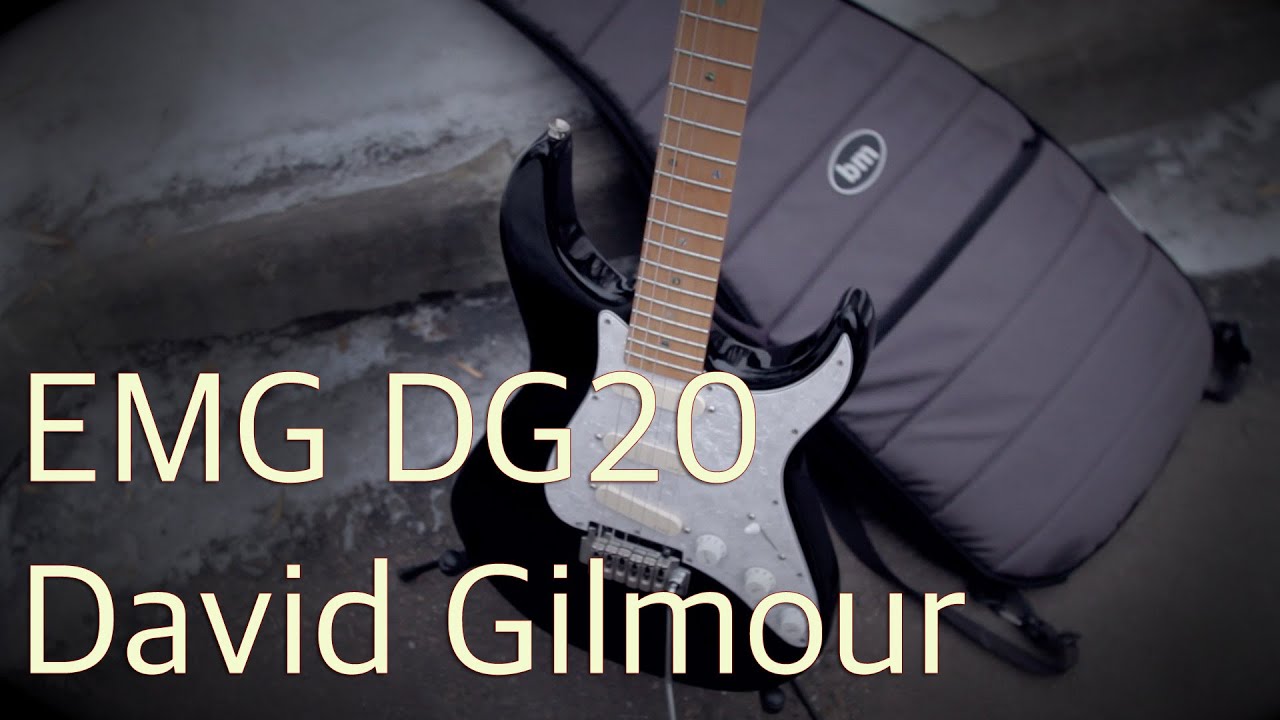 EMG DG20 David Gilmour и Fernandes Retrorocket Deluxe DG - YouTube