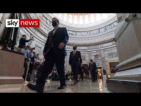 Senate votes to go ahead with Trump impeachment trial