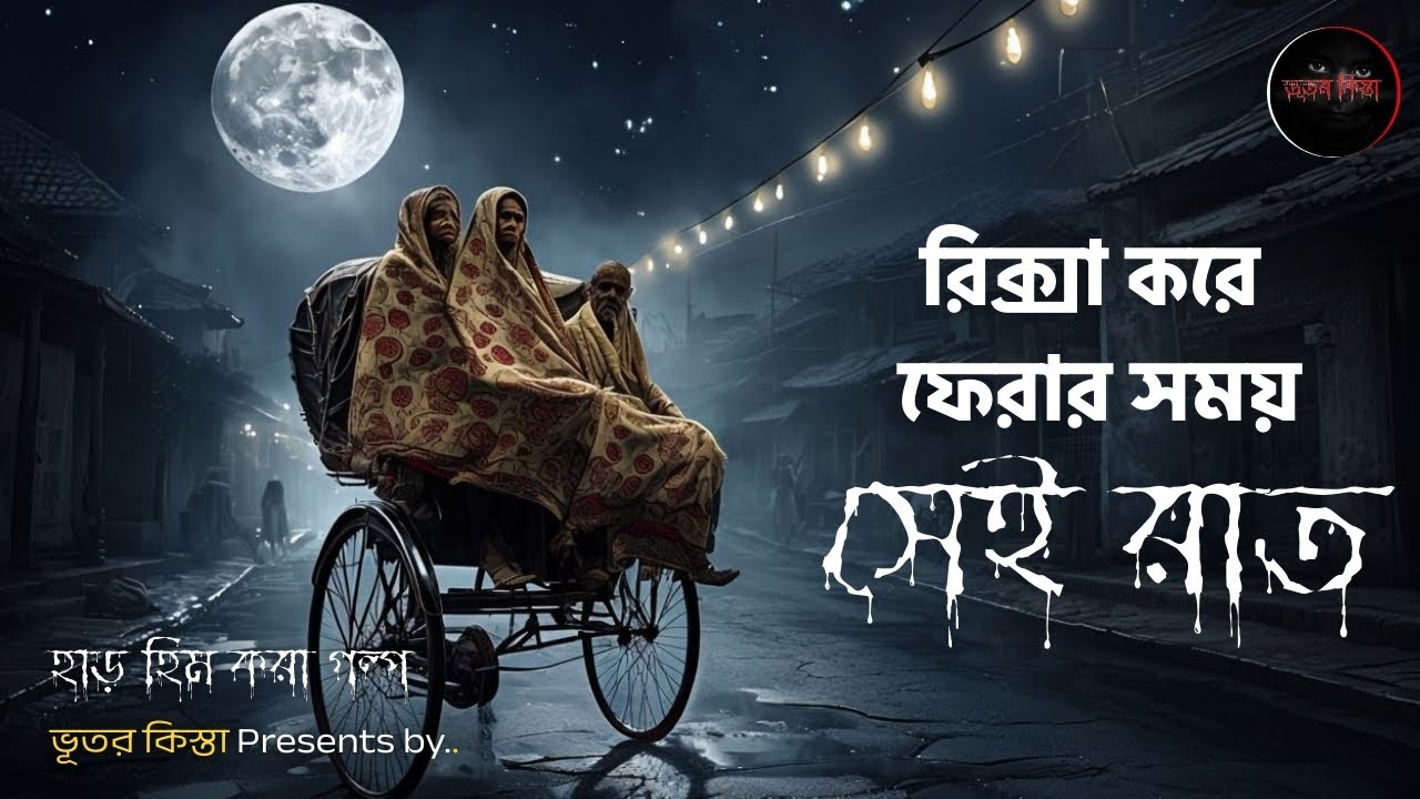 Vuter Kista.ভূতের কিস্তা । রিক্সার শেষ রাত । ভূতের গল্প Horror Special । 16 December Special