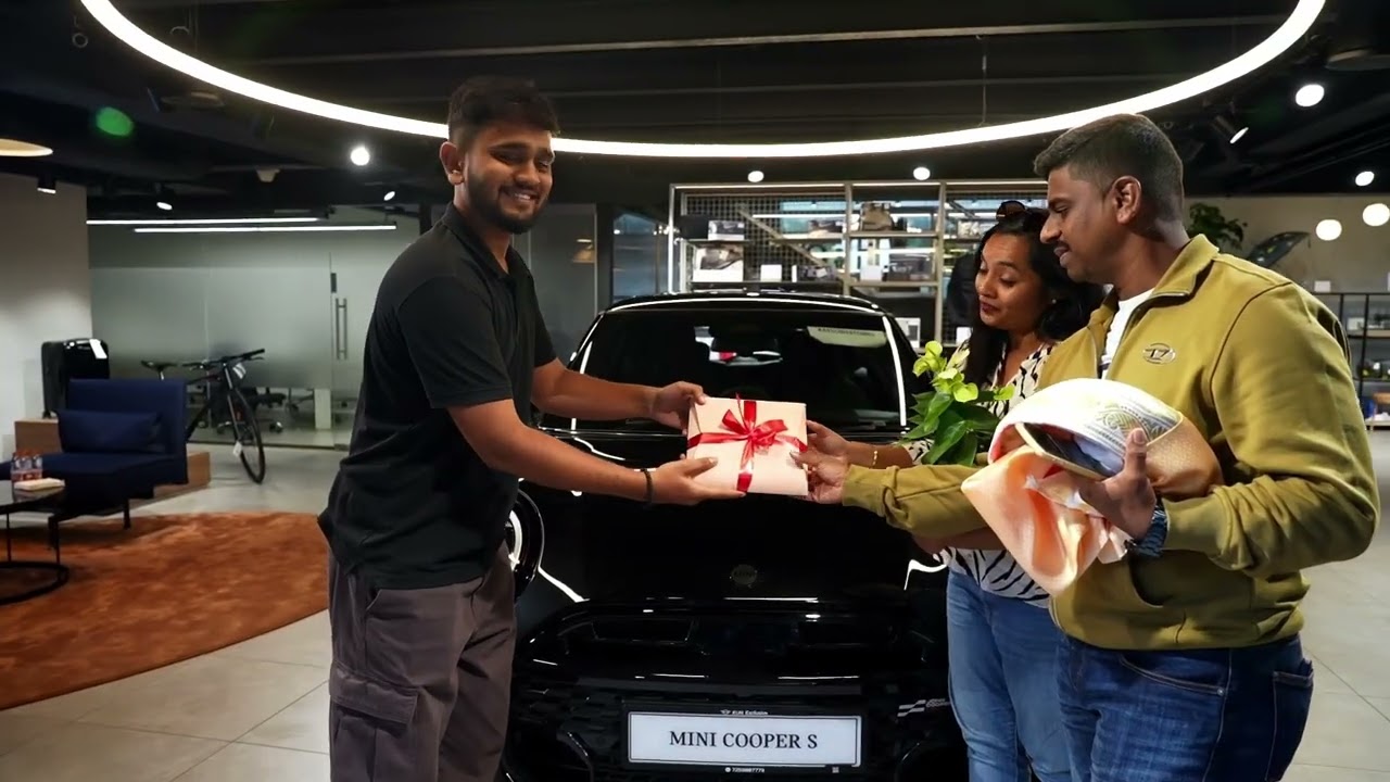 Congrats Mr. R. Santosh Kumar MINI Cooper S Delivery  | MINI KUN Exclusive  Bangalore