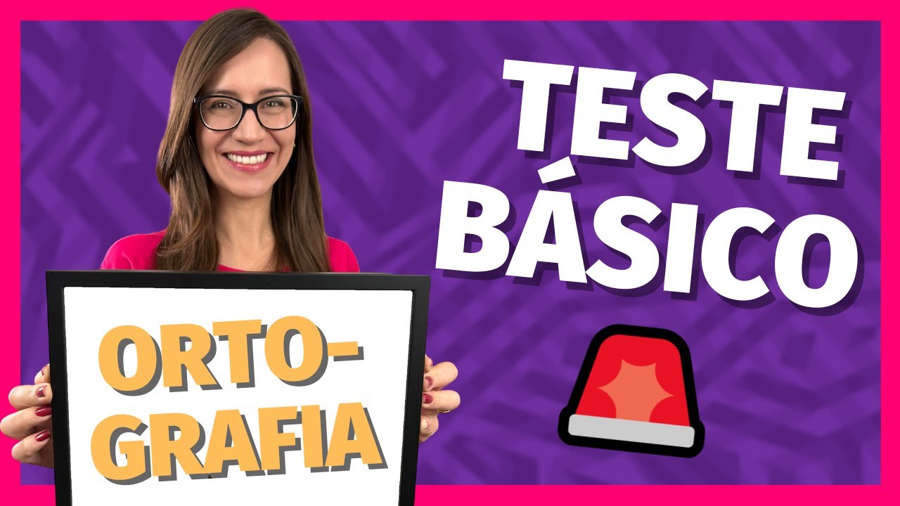 ❌✅ TESTE BÁSICO de ORTOGRAFIA! ❌✅ Você ACERTA as CINCO QUESTÕES?