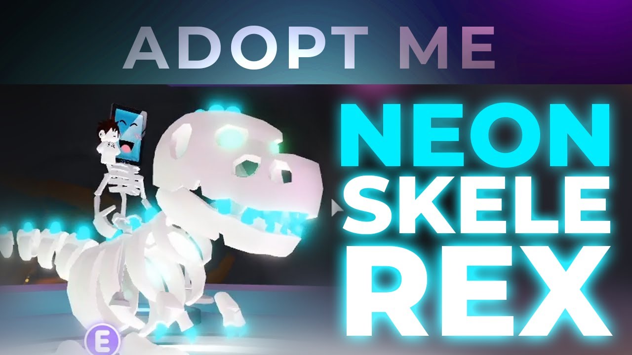MAKING A NEON SKELEREX! Adopt Me! Roblox YouTube