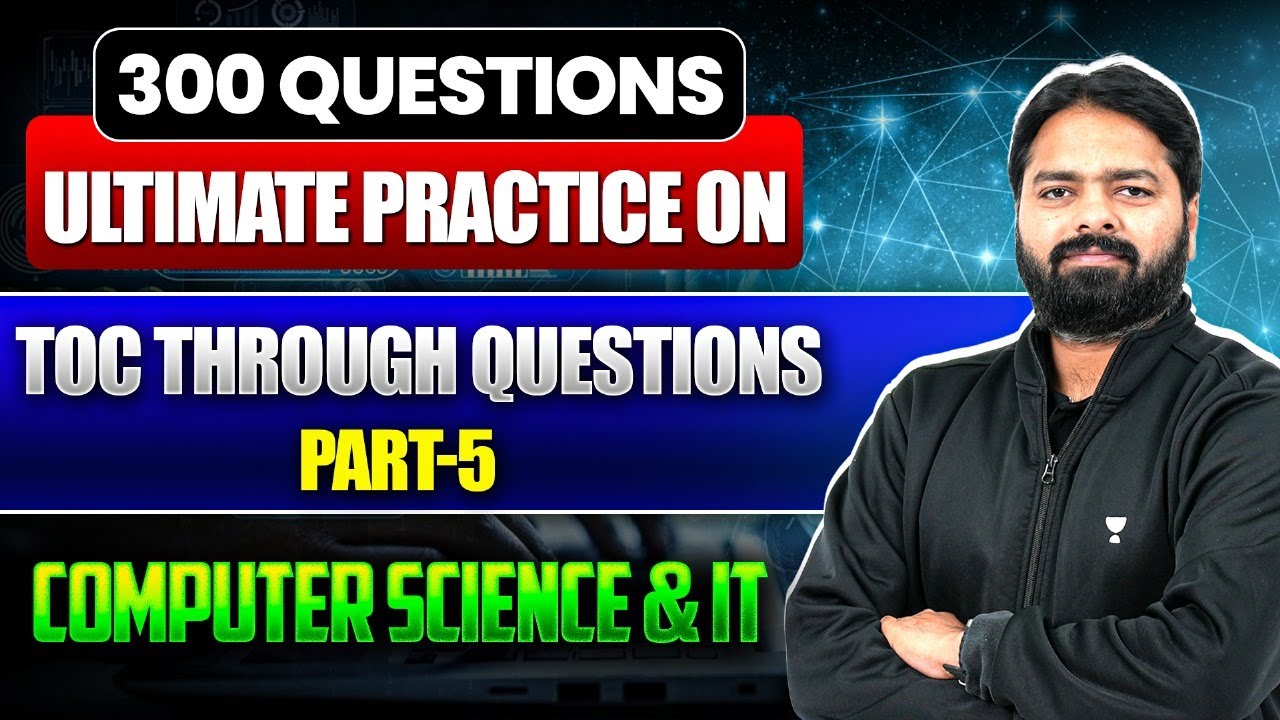 Toc Gate Questions GATE Exam | 300 Questions | Ultimate Practice On TOC Through Questions ...