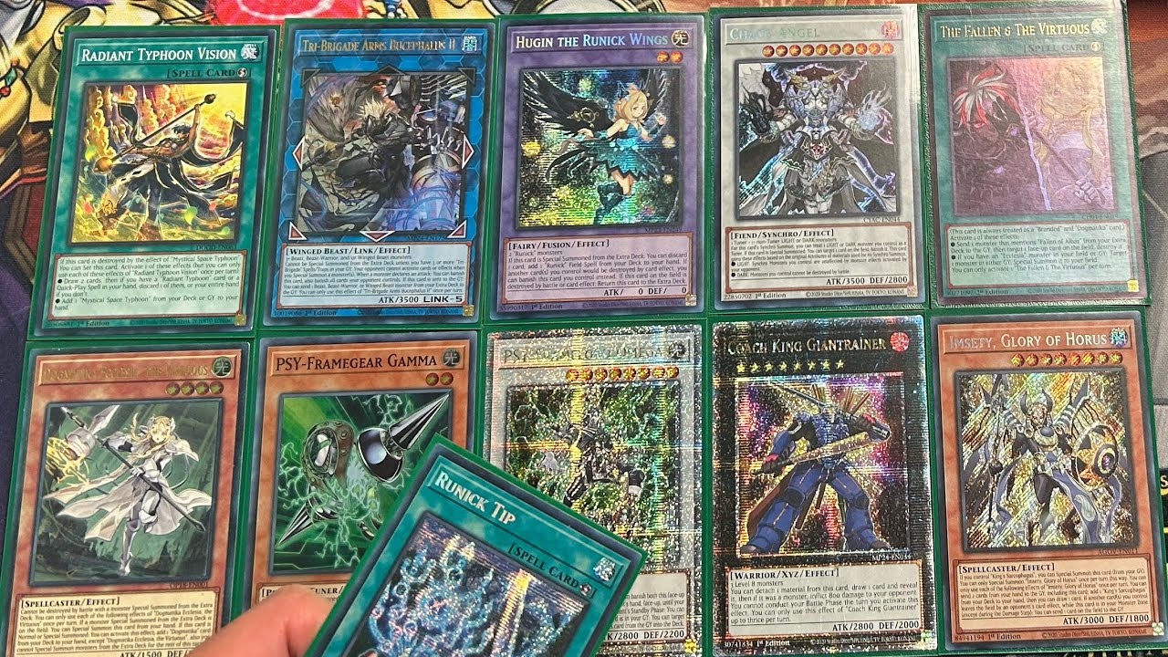 Описание колоды Runick Horus Dogmatika для формата Yu-Gi-Oh! января 2026 года!