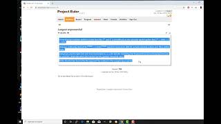Project Euler Problem 99Largest exponetial