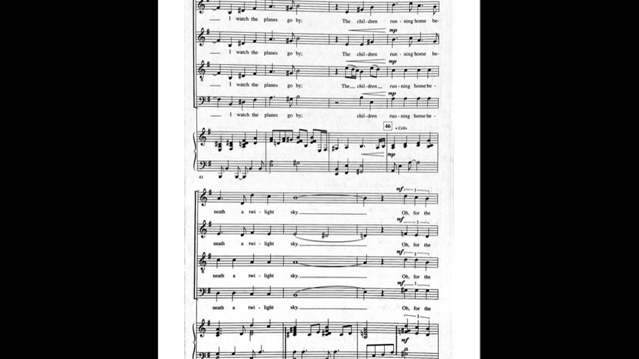 When October Goes (with Autumn Leaves)-arranged by Paul Langford