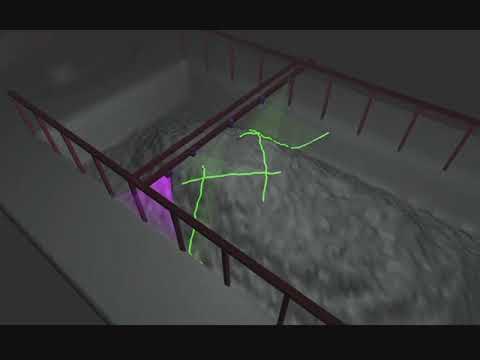 3D laser scanning and volume measuring for ore storage - YouTube
