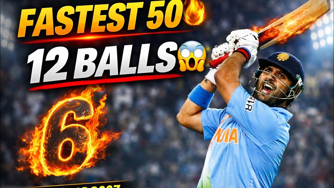 Fastest Fifty in T20 World Cup History | 12 Balls 🤯🔥