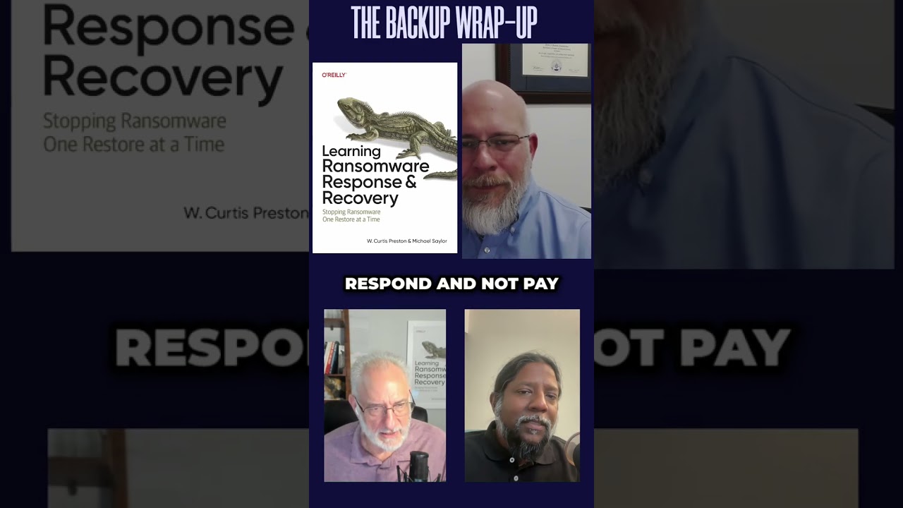 Cybersecurity: Immutable Backups, IR Plans, and DON'T Forget Insurance! #shorts