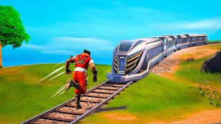 MAN VS TRAIN - Fortnite