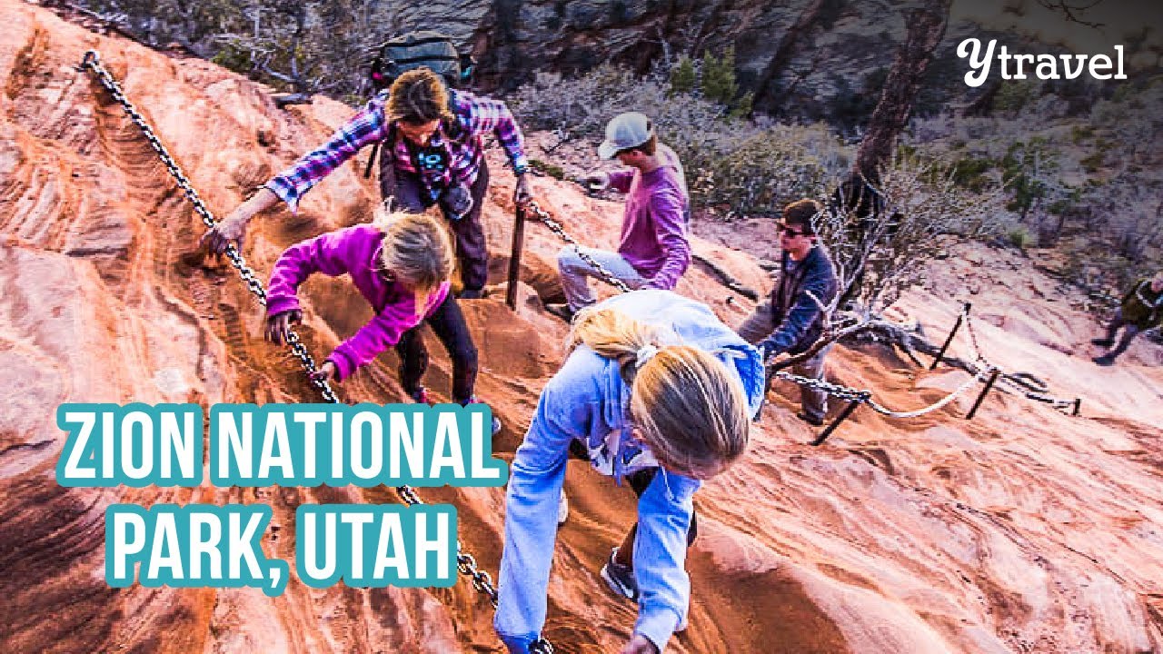 Zion National Park with kids including The Scary Angels Landing Trail