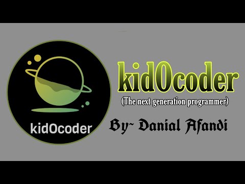 kidOcoder  (The next generation programmer)