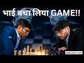 Pragg Vs Alireza !! हारी बाजी में नहीं मानी हार ! बचा लिया खेल