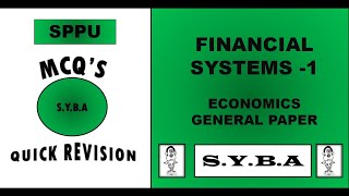 Financial System1 I Mcqs I Syba I Sppu Online Exams