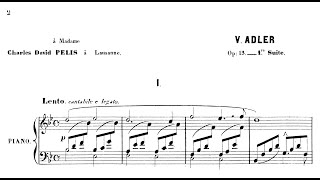 Vincent Adler | Feuillet dAlbum, op.13/1