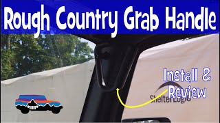 Jeep Mod Under $50 - Rough Country Jeep Front Grab Handle Install