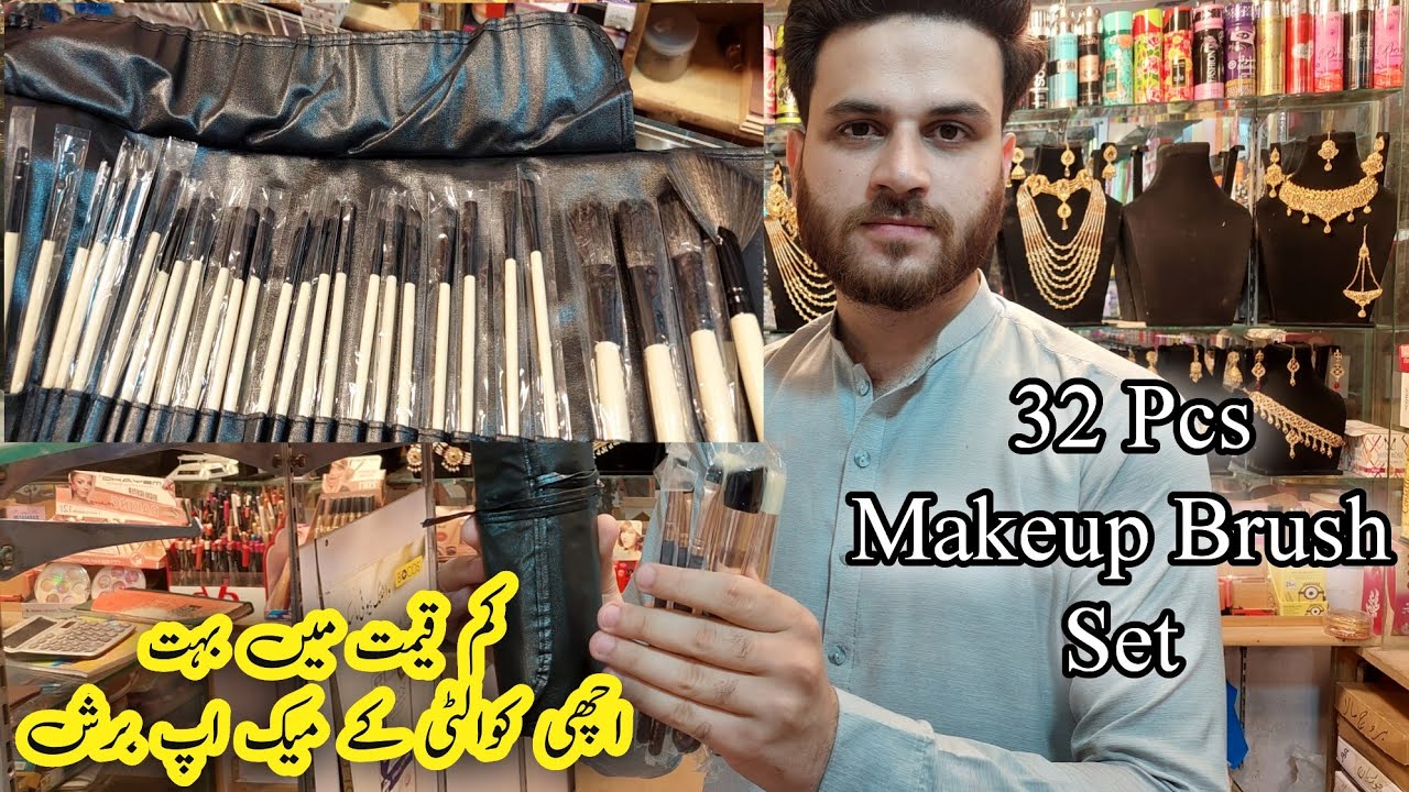 32 Pieces Makeup Brush Set Review With Price | Superb Quality