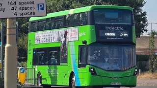 **FRV** Ride on Arriva midlands 8008 BK73 ADZ Wright streetdeck electroliner route 31A