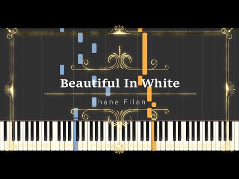 Beautiful In White (sheet music, midi) - Shane Filan, Paul Meehan