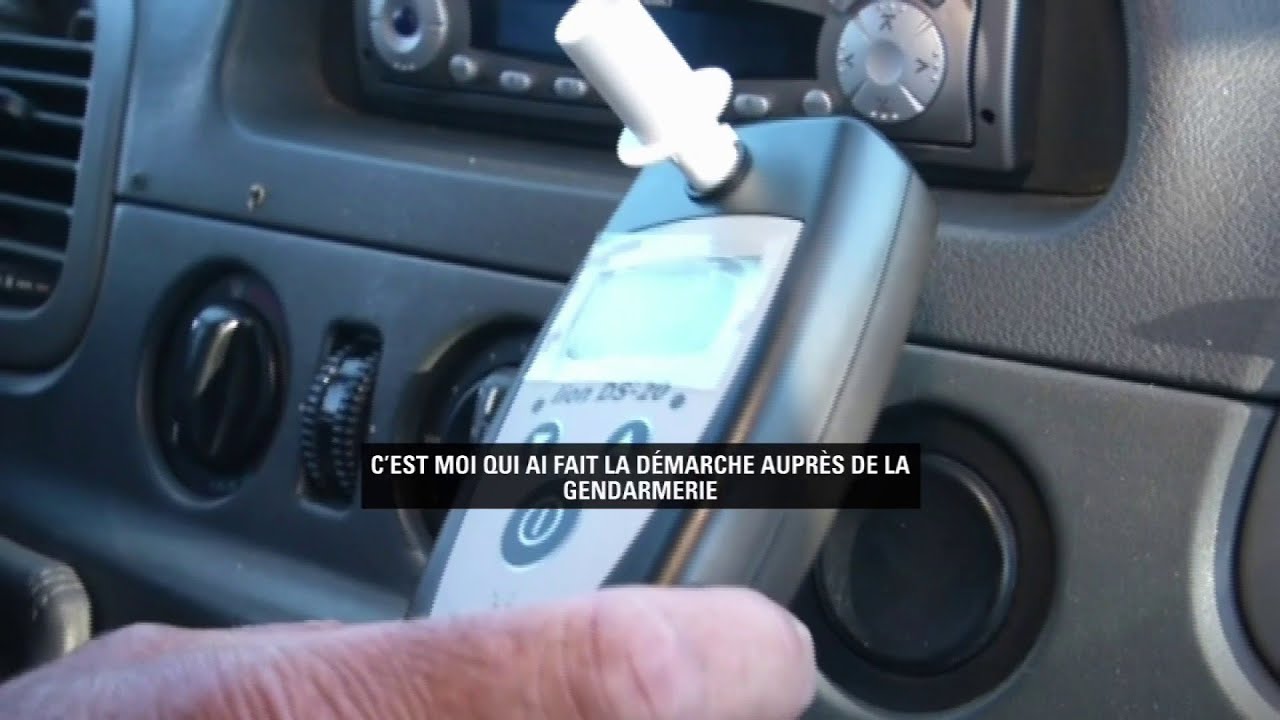 Ethylotest anti-démarrage homologué - Équipement auto