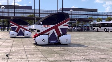 Driverless Pods Animation commissioned by Transport Catapult